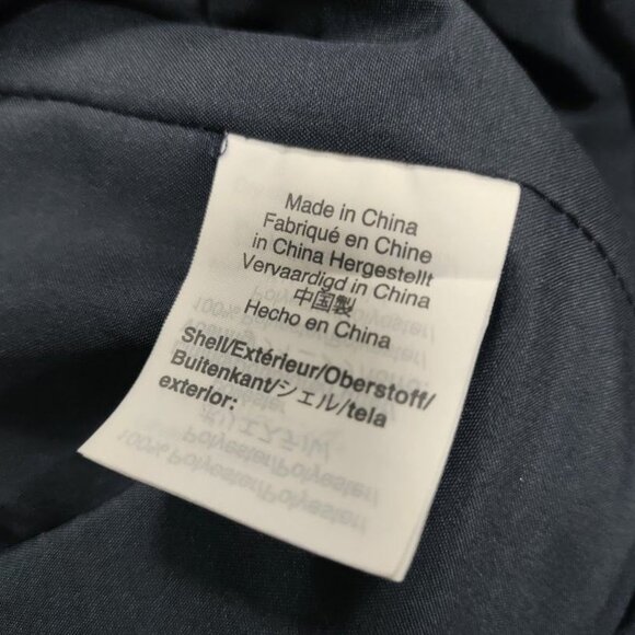 J. Crew Cozy Navy Blue Soft Plush Faux Fur Zip Up Vest Women's Size Medium - Picture 5 of 10